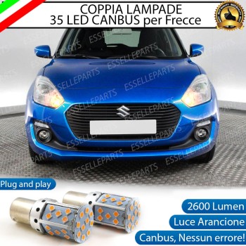 Coppia Frecce Anteriori PY21W 35 LED Canbus SUZUKI SWIFT VI Coppia Frecce Anteriori PY21W 35 LED Canbus SUZUKI SWIFT VI
