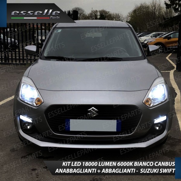 Kit Full LED H4 coppia lampade ANABBAGLIANTI/ABBAGLIANTI SUZUKI SWIFT VI