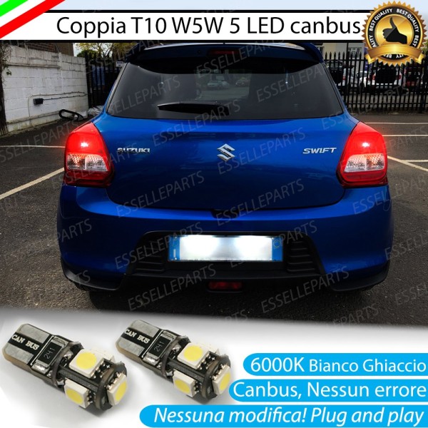 Luci targa 5 LED Canbus SUZUKI SWIFT VI