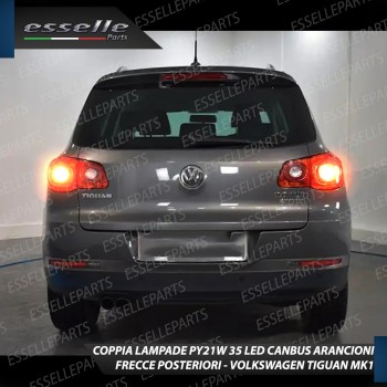 Coppia Frecce Posteriori PY21W 35 LED Canbus VW TIGUAN I CON FARI POSTERIORI A LED