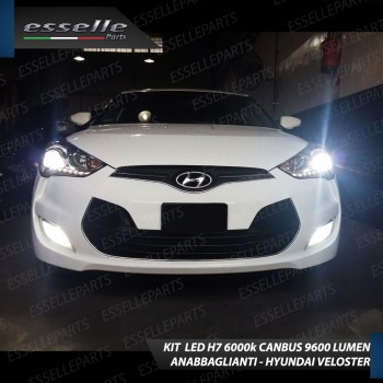 Conversione Fari Full LED Per Hyundai Veloster 6000K Bianco