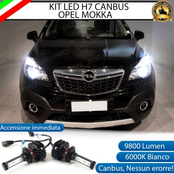 Kit Full LED H7 coppia lampade ANABBAGLIANTI OPEL MOKKA Kit Full LED H7 coppia lampade ANABBAGLIANTI OPEL MOKKA