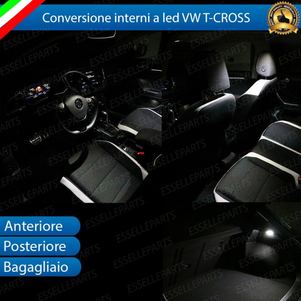 Led interni Completo VW T-CROSS canbus 6000k