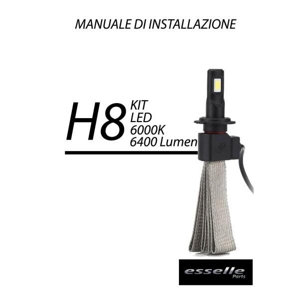 Kit Full LED H8 6400 LUMEN Fendinebbia VW T-CROSS