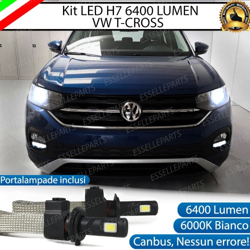 Kit Full LED H7 6400 LUMEN Anabbaglianti VW T-CROSS