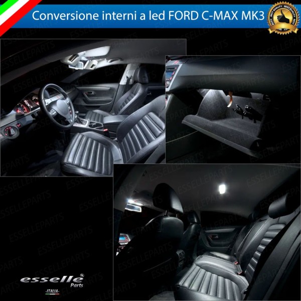 Led interni Completo FORD C-MAX III canbus 6000k