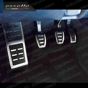 set copripedale alluminio cambio MANUALE AUDI A7 C7 antiscivolo gomma