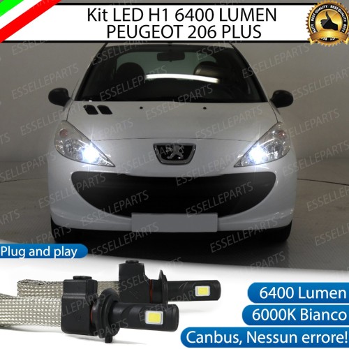 Kit Full LED H1 Abbaglianti 6400 LUMEN PEUGEOT 206+