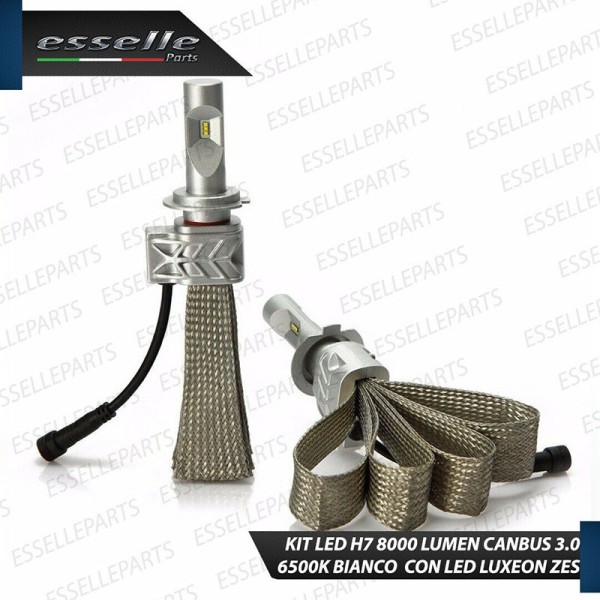 Kit Full LED H7 Anabbaglianti Duster 6000K Bianco