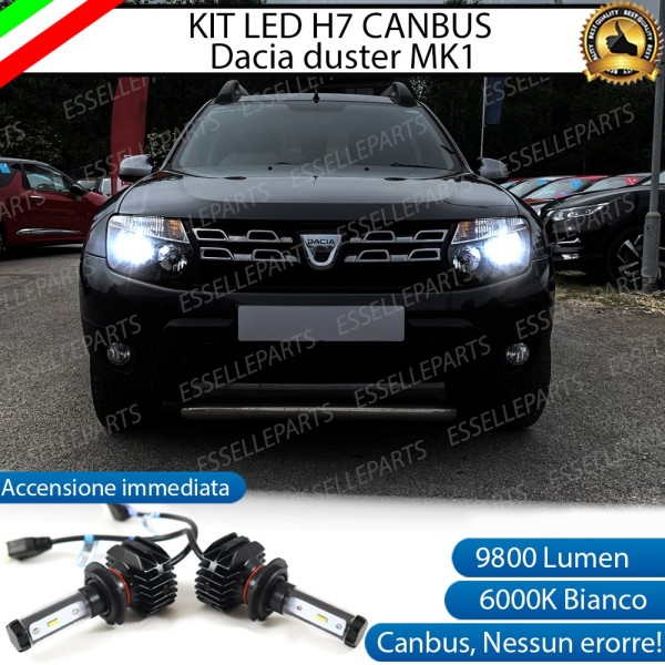 Kit Full LED H7 Anabbaglianti Duster 6000K Canbus
