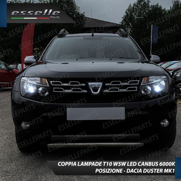 Conversione fari Full LED Dacia Duster Pre‑Restyling 6000K