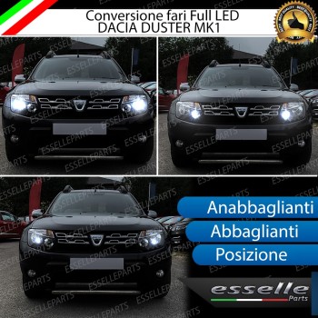 Conversione fari Full LED Dacia Duster Pre‑Restyling Canbus