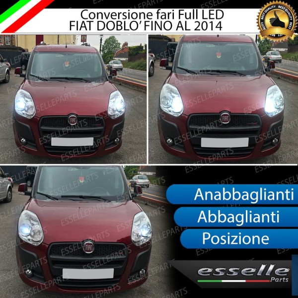 Conversione Fari Full LED FIAT DOBLO II