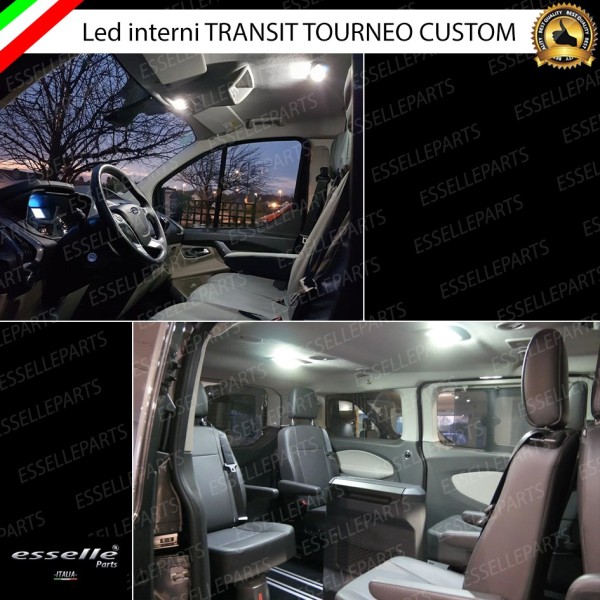 Led interni Completo FORD TRANSIT TOURNEO CUSTOM canbus 6000k