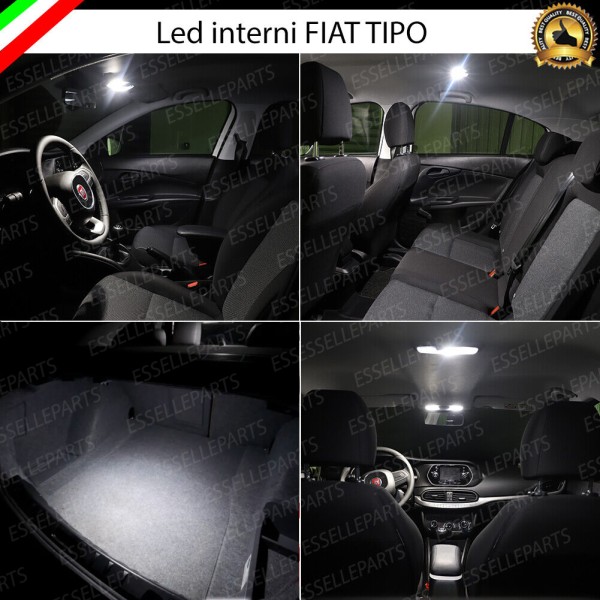 Kit LED interni Completo 6000K Bianco Canbus Fiat Tipo