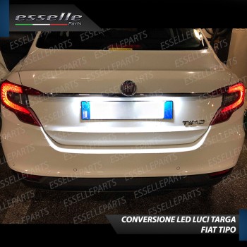 Kit LED interni + Luci targa LED 6000K Bianco Canbus Fiat Tipo