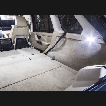 Kit LED Interni Completo 6000K Bianco Canbus per Range Rover MK3 Fino al 2006