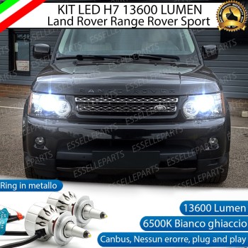 Kit Full LED H7 Monoled al quarzo 13600 Lumen 6000K bianco LAND ROVER RANGE ROVER MK3
