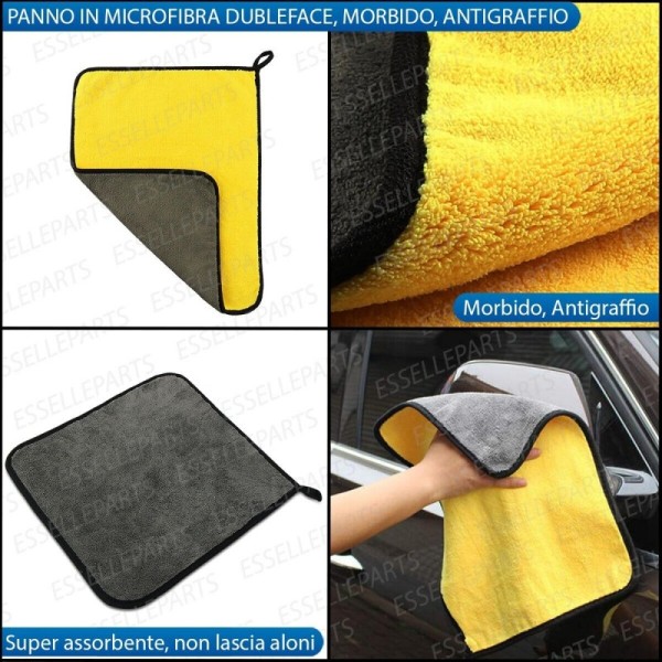 Rinnova Plastiche Manubrio moto scooter 400 ml + Panno in Microfibra per Aprilia