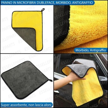 Rinnova Plastiche Manubrio moto scooter 400 ml + Panno in Microfibra per Malaguti