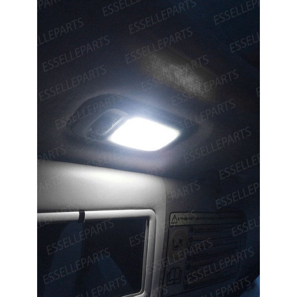 Conversione LED alette parasole 6000K per Abarth 500 595 695 Restyling