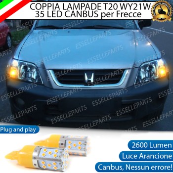 Lampada T20 WY21W Canbus ARANCIONE FRECCE Luce AMBRA HONDA CR-V I