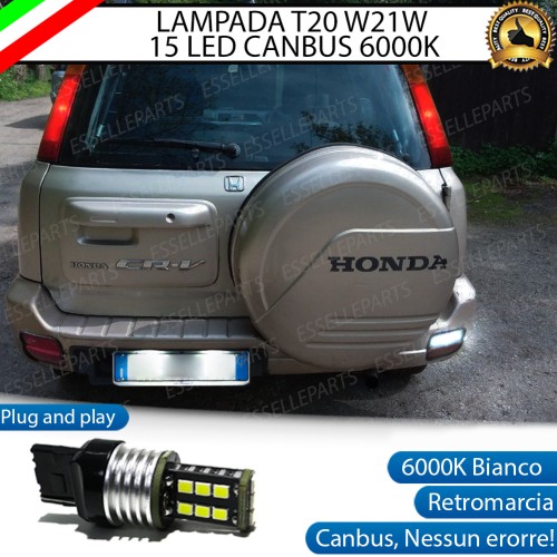 Luce Retromarcia 15 LED T20 per Honda CR-V I