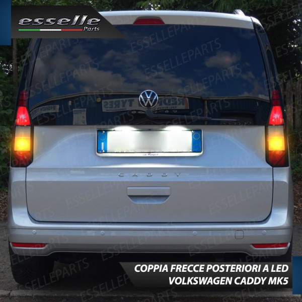 Coppia Frecce Posteriori PY21W 35 LED Canbus VW CADDY V