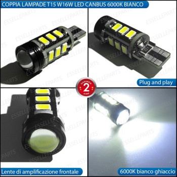coppia Luci Retromarcia 13 LED Peugeot 408 II