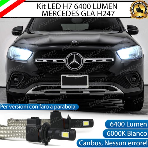 Kit Full LED H7 6400 LUMEN Abbaglianti MERCEDES GLA H247