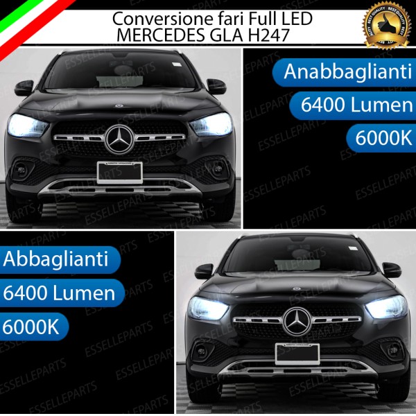 Conversione Fari Full LED per Mercedes GLA H247