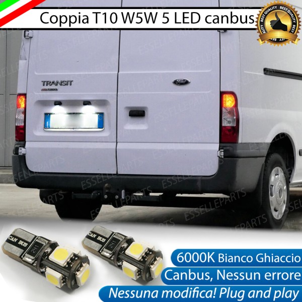 Luci targa 5 LED Canbus FORD TRANSIT III