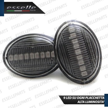 Placchette Dinamiche Laterali a 9 led per frecce specifiche per ABARTH 500 595 695
