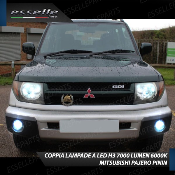 Kit Full LED H3 7000 Lumen Fendinebbia MITSUBISHI PAJERO PININ