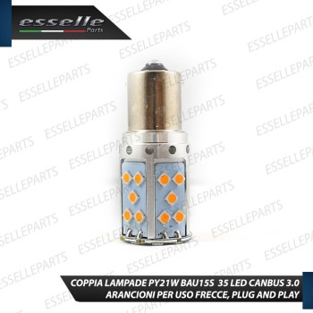 Coppia Frecce Anteriori PY21W 35 LED Canbus MITSUBISHI PAJERO PININ Coppia Frecce Anteriori PY21W 35 LED Canbus MITSUBISHI PAJERO PININ