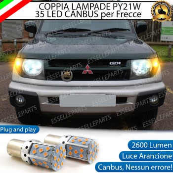 Coppia Frecce Anteriori PY21W 35 LED Canbus MITSUBISHI PAJERO PININ Coppia Frecce Anteriori PY21W 35 LED Canbus MITSUBISHI PAJERO PININ