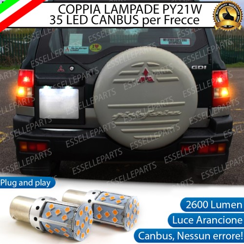 Coppia Frecce Posteriori PY21W 35 LED Canbus MITSUBISHI PAJERO PININ