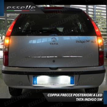 Coppia Frecce Posteriori PY21W 35 LED Canbus TATA INDIGO