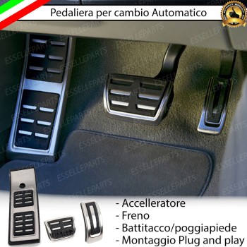 Set Copripedali Pedaliera per Cambio Automatico Audi A4 B9 B9 Avant