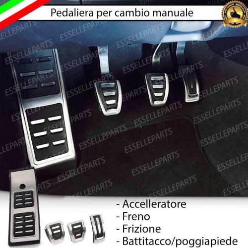 Set Copripedali Pedaliera per Cambio Manuale Audi A4 B9 B9 Avant