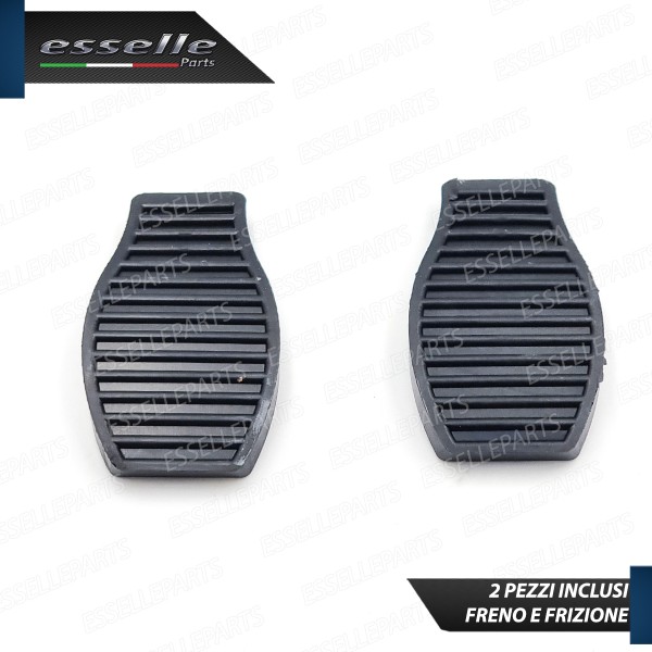 Set Copripedali Pedaliera in Gomma Specifici per Abarth Grande Punto Abarth