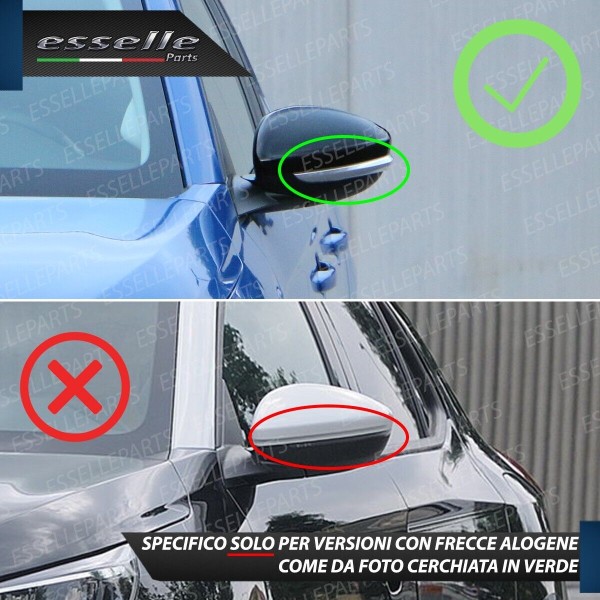 Set Frecce Dinamiche per Specchietti laterali LED Peugeot 208 II