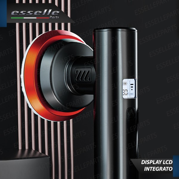 Lucidatrice rotabile senza fili ricaricabilea 3 velocita' per Moto,Scooter,Quod Ktm
