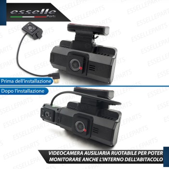 Telecamera DashCam per Auto Full HD DVR Car Video Display 3" 170° Grandangolo