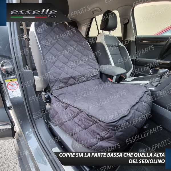 Copri Sediolino Auto per Cani Nero Impermeabile Antigraffio