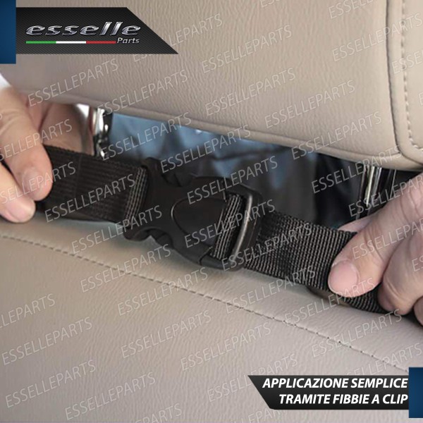 Copri Sediolino Auto per Cani Nero Impermeabile Antigraffio