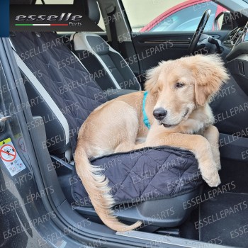 Copri Sediolino Auto per Cani Nero Impermeabile Antigraffio