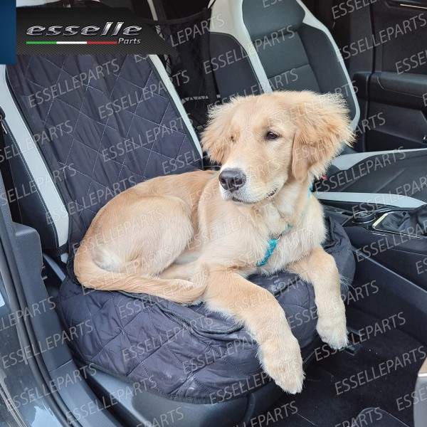 Copri Sediolino Auto per Cani Nero Impermeabile Antigraffio