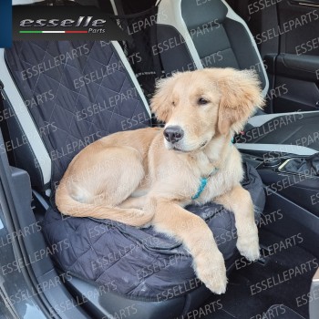 Copri Sediolino Auto per Cani Nero Impermeabile Antigraffio