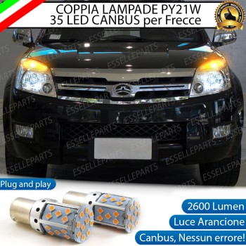 Coppia Frecce Anteriori PY21W 35 LED Canbus GREAT WALL HOVER